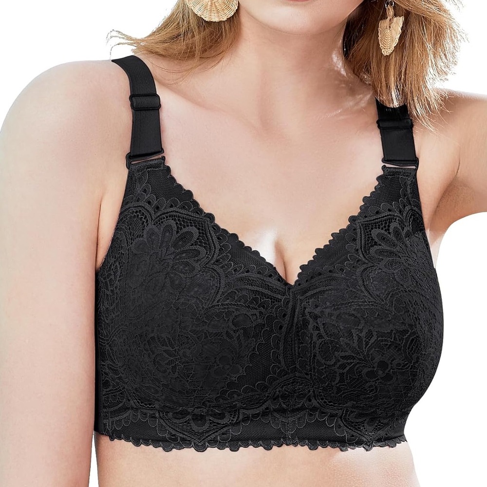 BAETTY womens wirefree minimizer 38DD lightly padded bra NWT